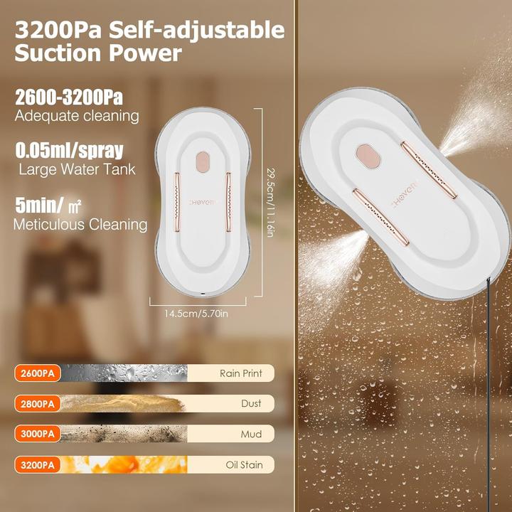 Image du produit Chovery Fensterputzroboter CL-3 mit Sprühfunktion