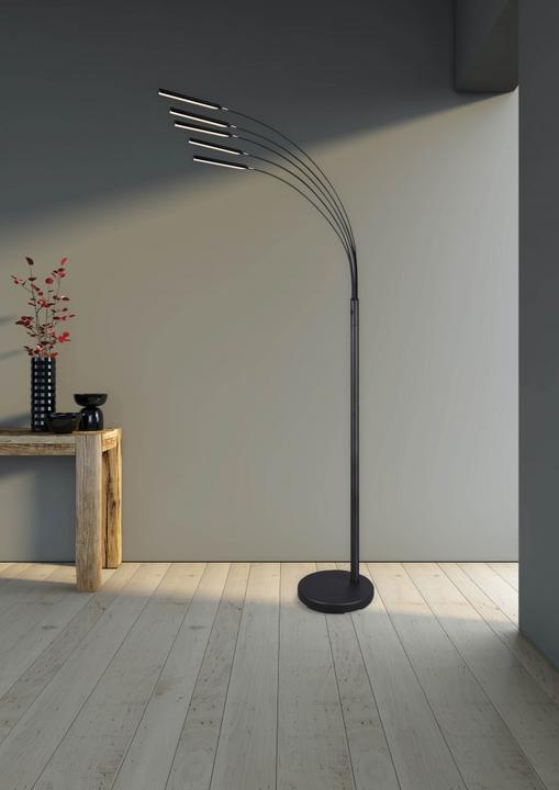 Actual product image Trio LED floor lamp REED 5xR410315073.5W 5x 350lm 3000K D.30xH (1750 lm)