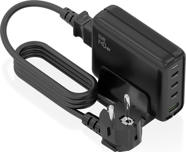 Image du produit Aisens ASCH-140W4P056-BK (140 W, 4 ports)