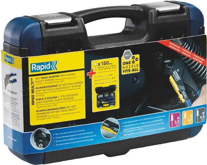 Image du produit Rapid RP60 Multi Pince à riveter à tête pivotante (48 mm)