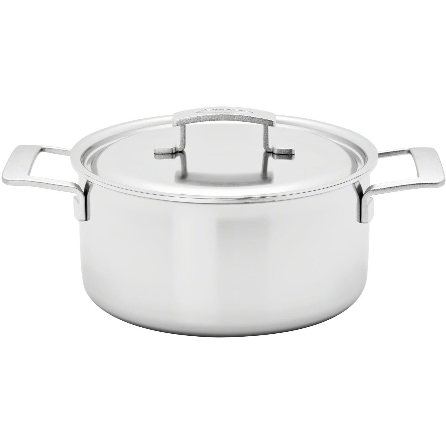Demeyere Industry 5 Kochtopf mit Deckel D20cm 3lt, Pfanne + Kochtopf
