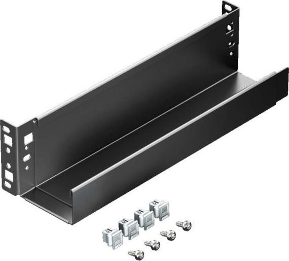 Actual product image Rittal IT cable tray, variable depth RAL 9005