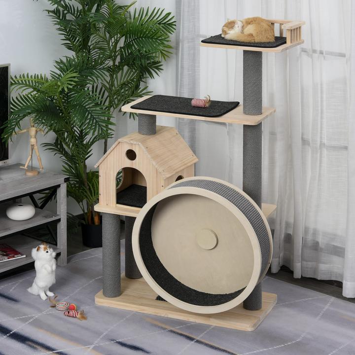 Actual product image Jamb Scratching post (143 cm, Nature)