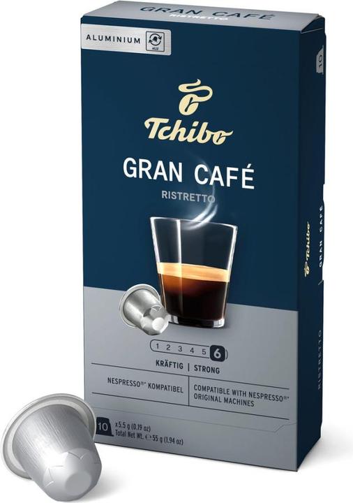 Tchibo Gran Café Espresso Ristretto - 10 Kapseln (10 x Port.)