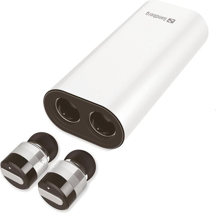 Sandberg Bluetooth Earbuds + Powerbank (3 h, Wireless)