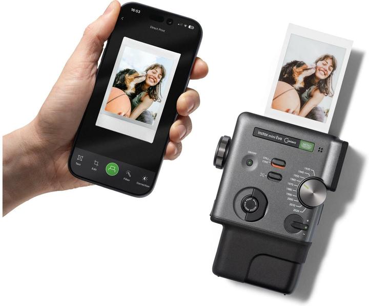 Actual product image Fujifilm Instax Mini Evo Cinema