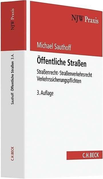 Produktbild Öffentliche Strassen (Deutsch, Michael, Sauthoff, 2020)