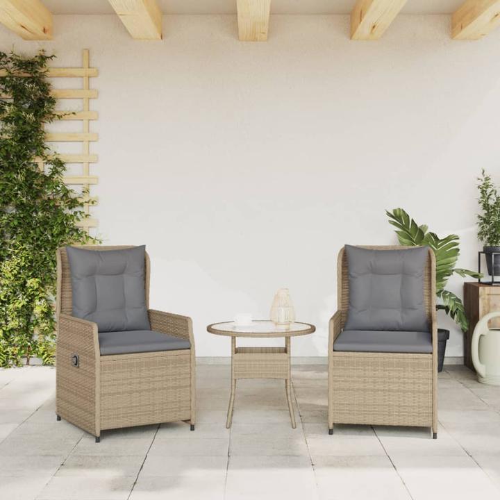 Produktbild vidaXL Gartensessel verstellbar