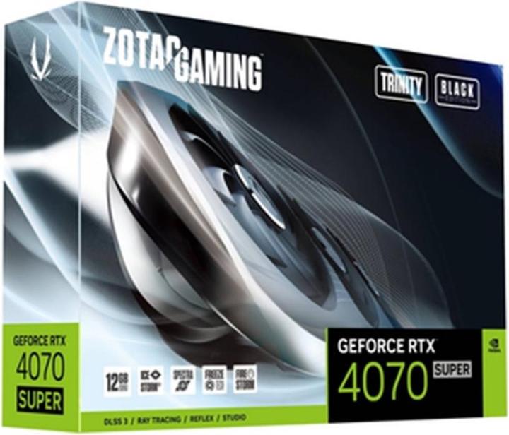 Produktbild Zotac GeForce RTX 4070 SUPER Trinity Black (12 GB)