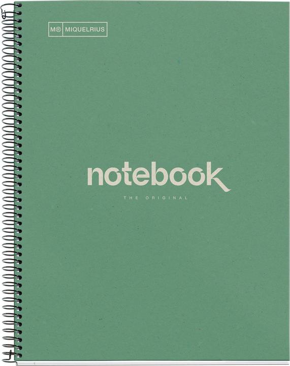 Actual product image Miquelrius MAUL ECO Emotions NB1 ECOMINT Recycle A4 80SQ80G transparent (Speditionsversand) (A4, Hardcover)