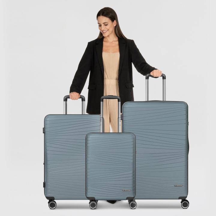 Produktbild Franky Dallas 3.0 4 Rollen Kofferset 3-teilig (188 l)