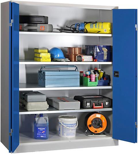 Produktbild kaiserkraft Falttürenschrank, Höhe 1950 mm (40 cm, 195 cm)