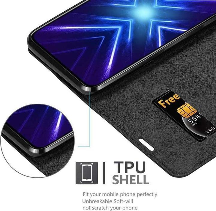 Actual product image Cadorabo Book Invisible Magnet Cover (Honor 9X Pro)