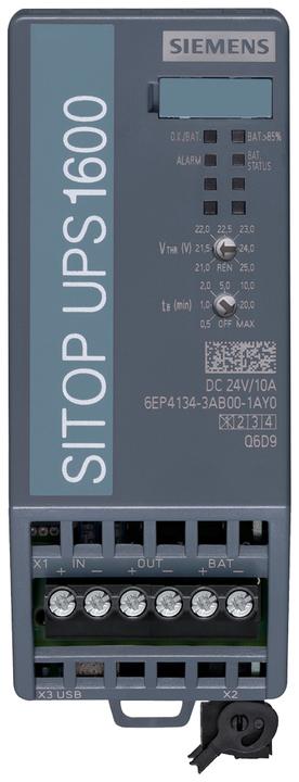 Produktbild Siemens SITOP UPS1600 USB interface 24V DC/10A (240 VA, 240 W, Online-Doppelwandler USV)