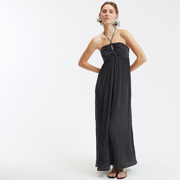 Produktbild La Redoute Collections Langes Neckholder-Bustierkleid (34)