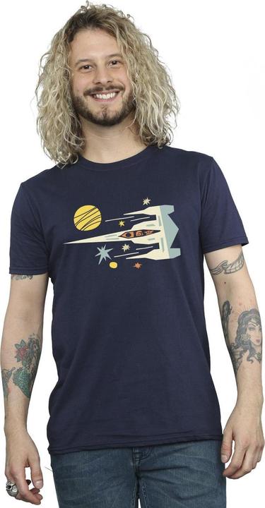 Immagine prodotto Star Wars The Mandalorian Cutout Ship Maglietta Uomo (3XL)