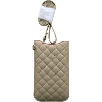 Peter Jäckel OHLALA! Uni Necklace Sleeve Case FASHION Grösse 6.9" Cream Innenmasse: ca. 167 x 79 x 9 mm, Handykette, Bei...