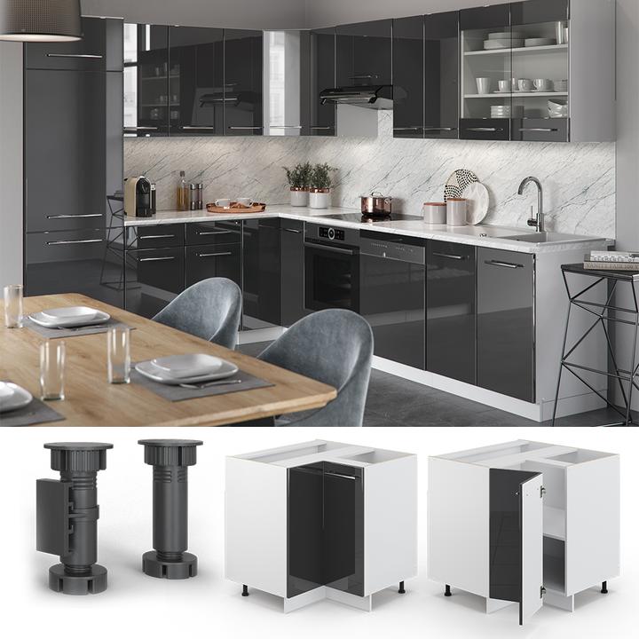 Actual product image Vicco Eckunterschrank Fame-Line (80.5 x 60 x 81.5 cm)