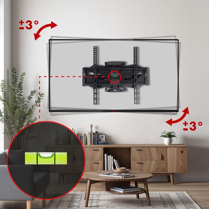Actual product image Maclean MC-781 TV mount (70 inch) (Wall, 45 kg, 26" - 70")