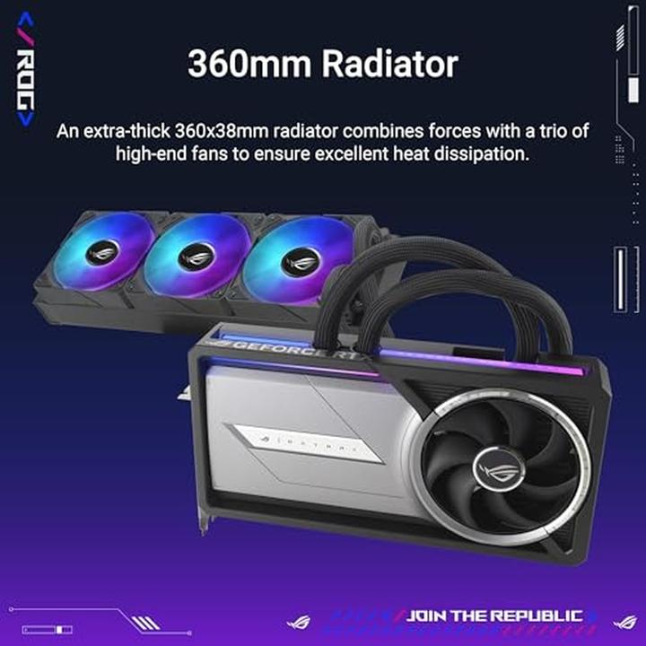 Actual product image ASUS ROG-ASTRAL-LC-RTX5090-O32G-GAMING (32 GB)