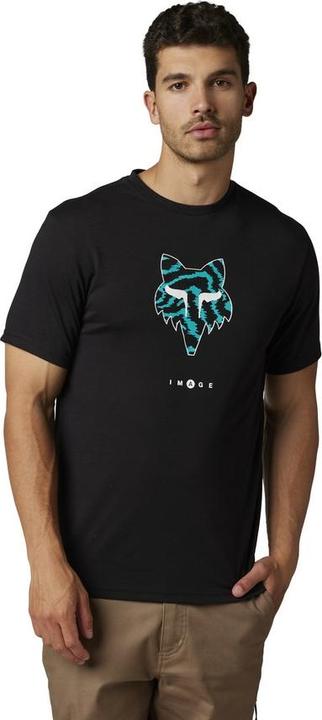 Actual product image Fox Tee 22 Nuklr Ss Tech Blk S (S)