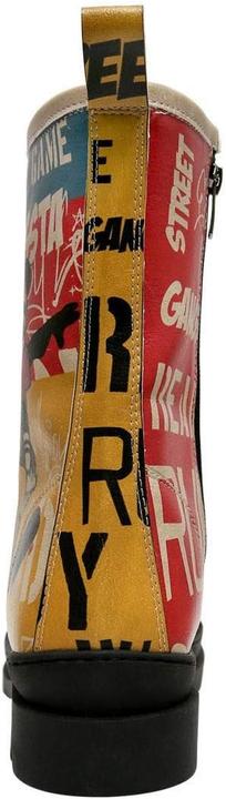 Actual product image Dogo Vegan Leather Multicolor Long Zip Boots (41)