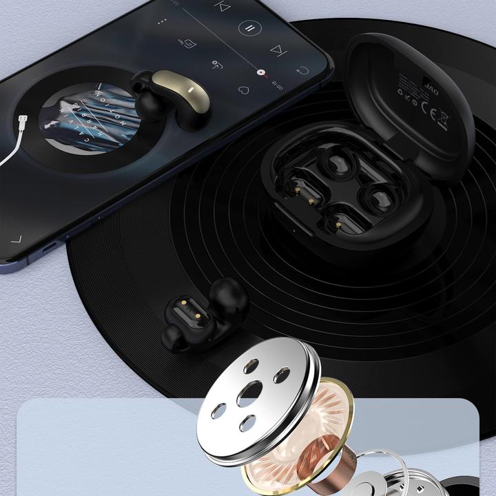 Actual product image Dudao U20 Pro TWS Bluetooth kabellose Kopfhörer - schwarz (No noise cancellation, 50 h, Wireless)