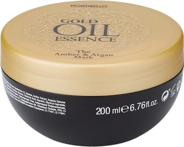 Image du produit Montibello Masque à l'huile d'or Ambre & Argan (200 ml)