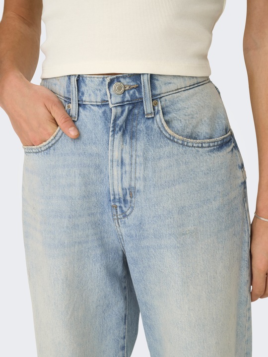 Produktbild Only ONLHOPE Hohe Taille Weiter Beinschnitt Jeans Jeans mit weitem Bein (26)