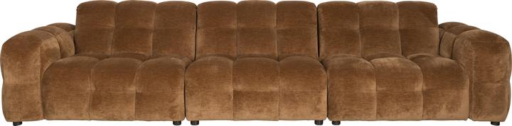 Produktbild Dutchbone Sofa Hackman 4,5-Seater Velours Cognac