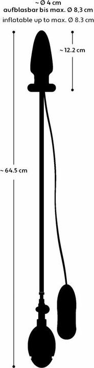 Actual product image You2Toys Butt plug