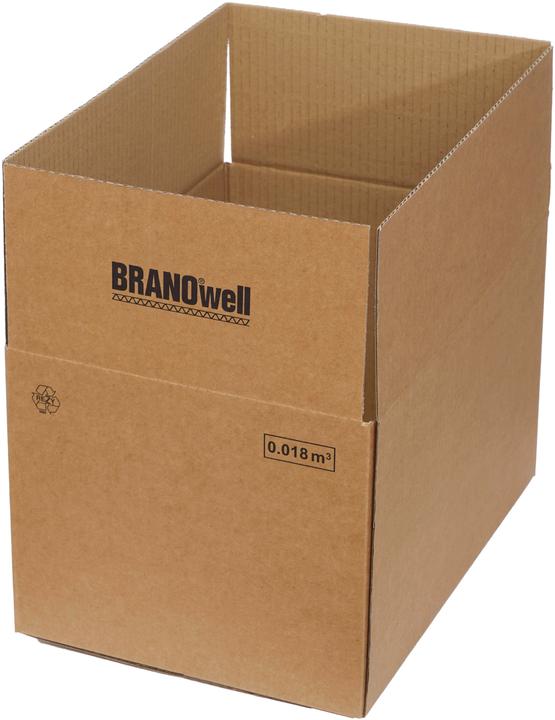 Actual product image Neutral Shipping box 346 x 246 x 212 mm (35 x 25 x 21 cm, 25 x)