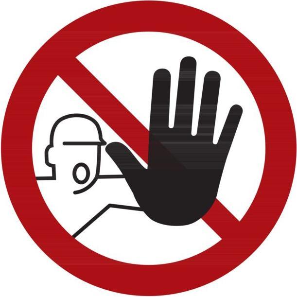 Thumbnail - Marahrens, Sicherheitskennzeichnung, Verbotszeichen