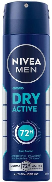 Actual product image NIVEA MEN Dry Active Spray (Spray, 150 ml)