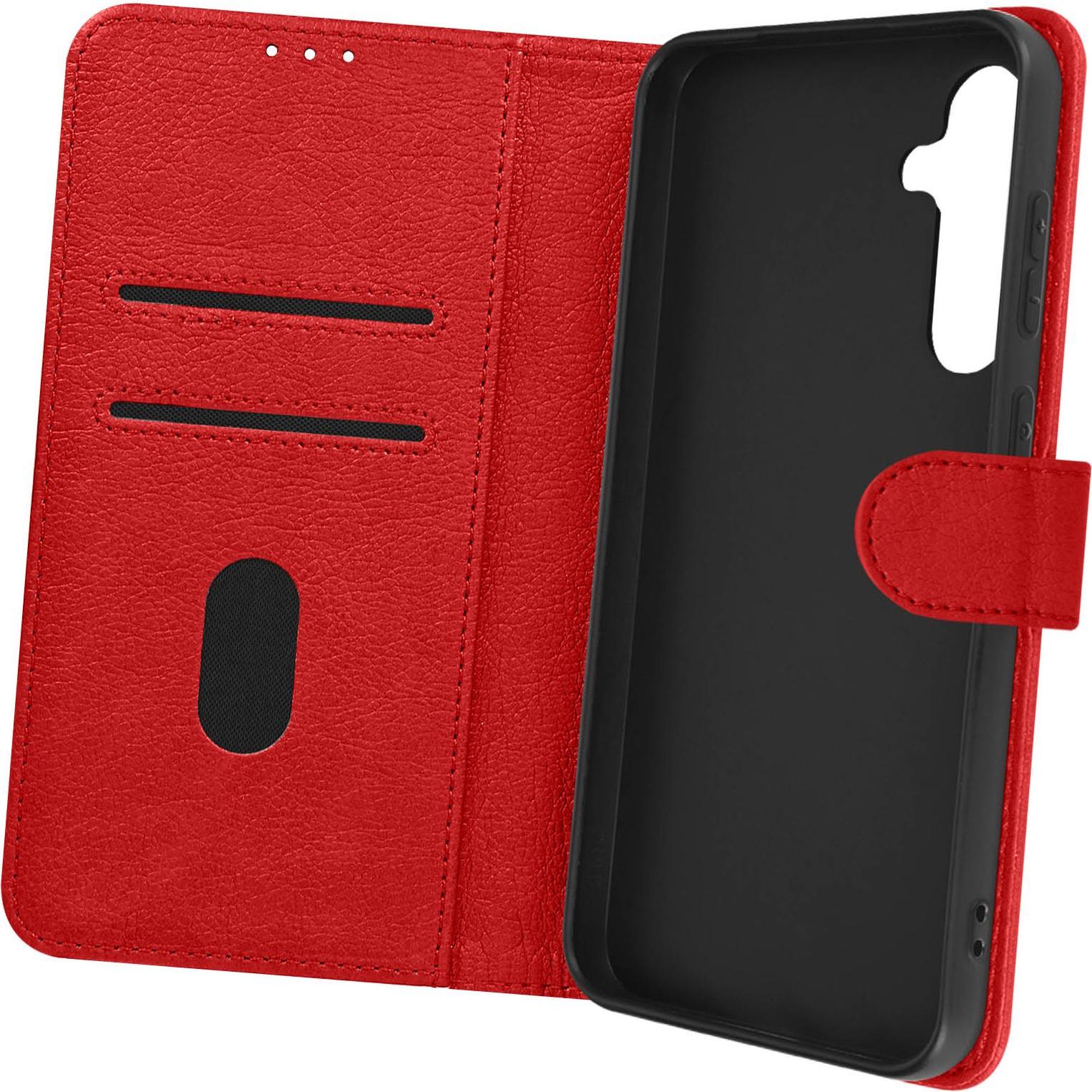 Avizar Chesterfield Series (Samsung Galaxy S23 FE), Smartphone Hülle, Rot