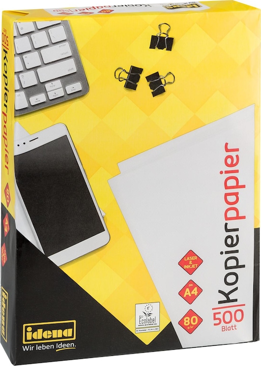 Produktbild Idena Kopierpapier (80 g/m², 500 x, A4)