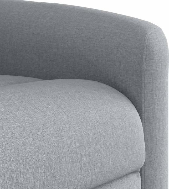 Image du produit vidaXL Fauteuil de massage électrique Tissu gris clair