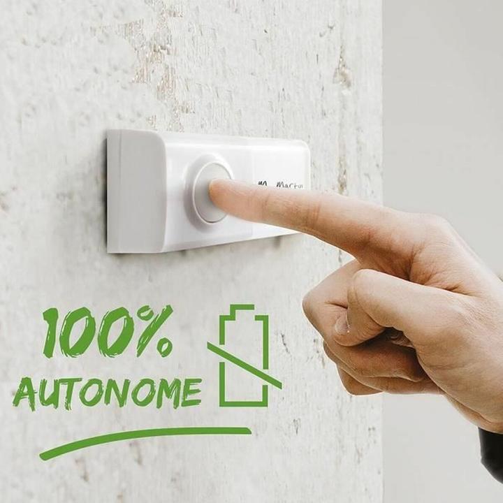 Actual product image SCS Sentinel Wireless Türklingel mit Klingelknopf EcoBell 100 100 m (Funk, Wireless)