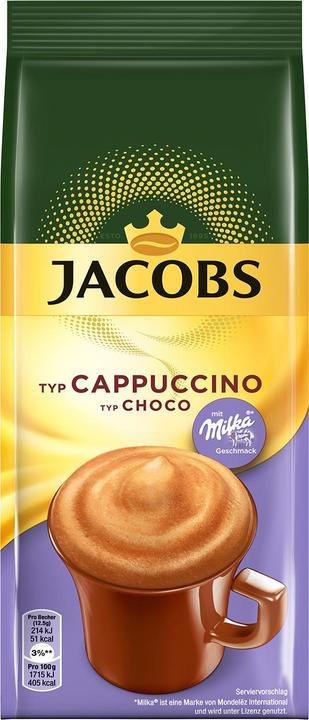 Immagine prodotto Jacobs Cappuccino Choco Milka (500 g)