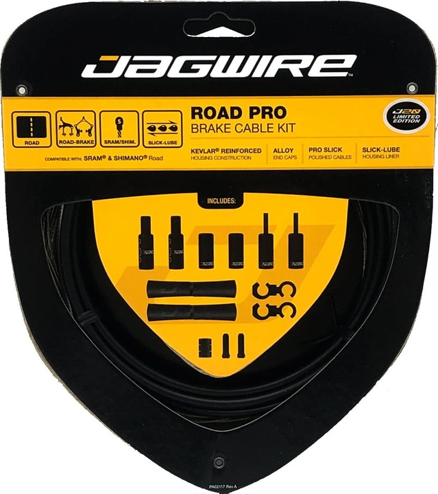 Jagwire Jeu de câbles de frein Road Pro