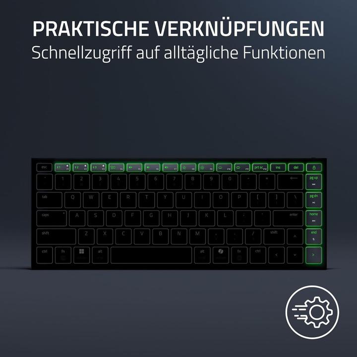 Produktbild Razer Joro Portable Keyboard (US, Kabellos)