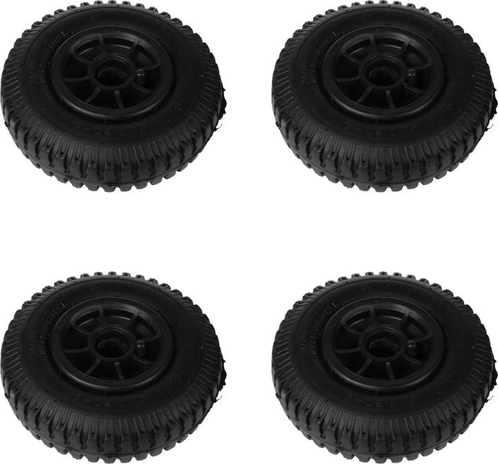 Campart Spare wheels 4 pcs for trolley HC-0915