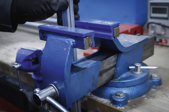 Actual product image BGS Vise protective jaws