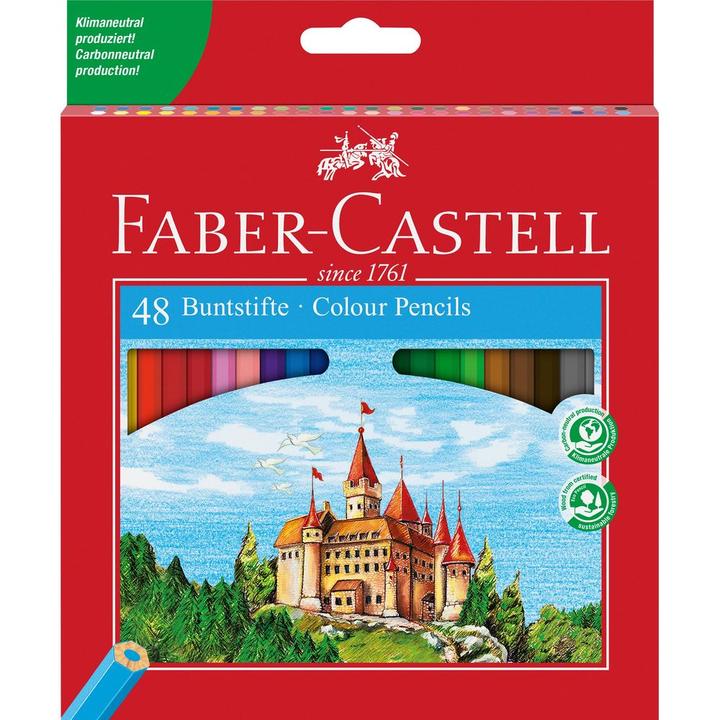 Actual product image Faber-Castell Coloured pencils Classic Colours (48x)