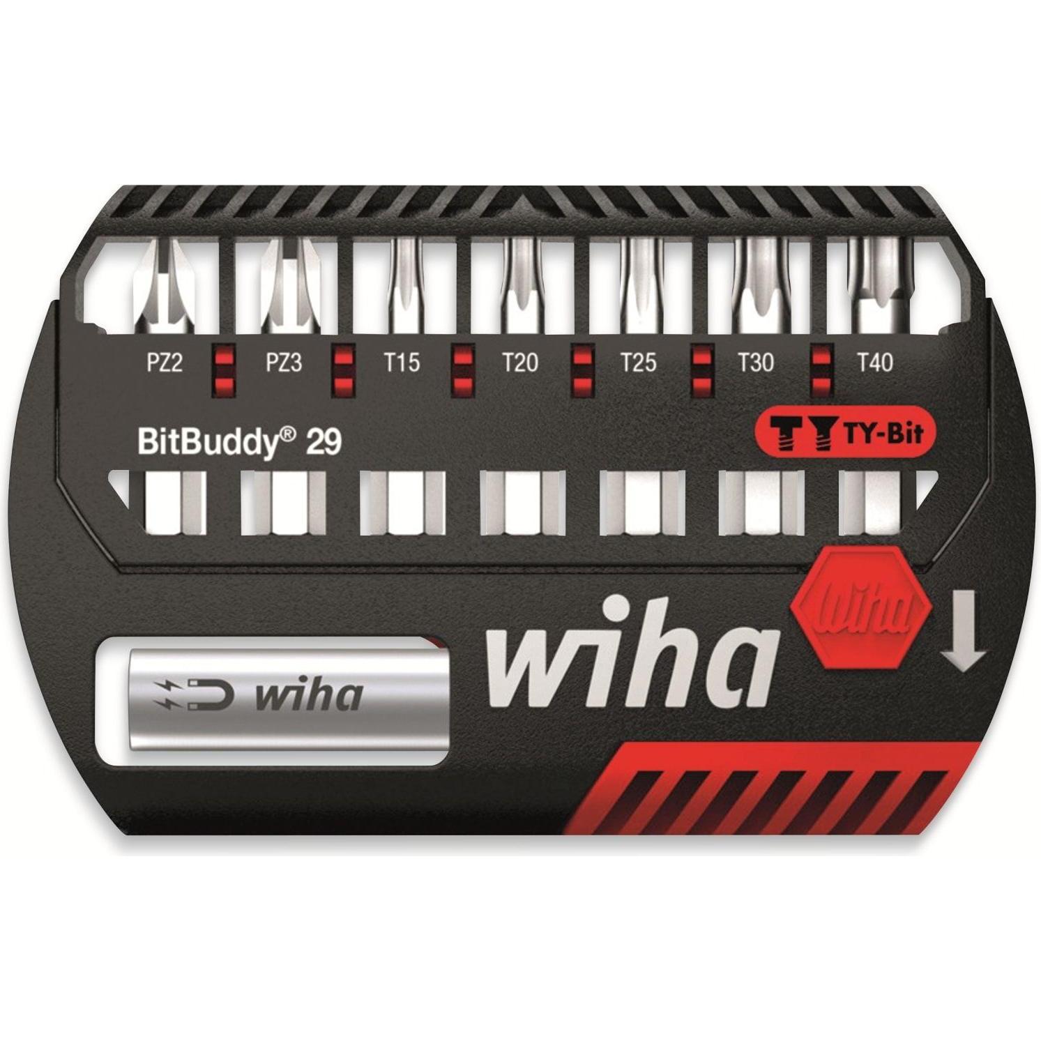 Thumbnail - Wiha, Bits, Bit Set BitBuddy TYBit Pozidriv TORX (Innensechsrund TX M20, Innensechsrund TX M30, Innensechsrund TX M15, I...