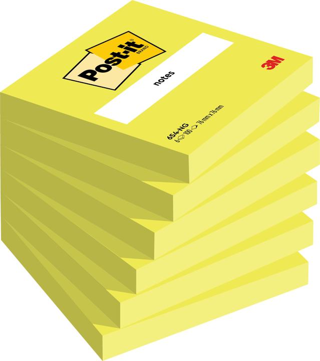 Produktbild Post-it Haftnotzien (76 x 76 mm)