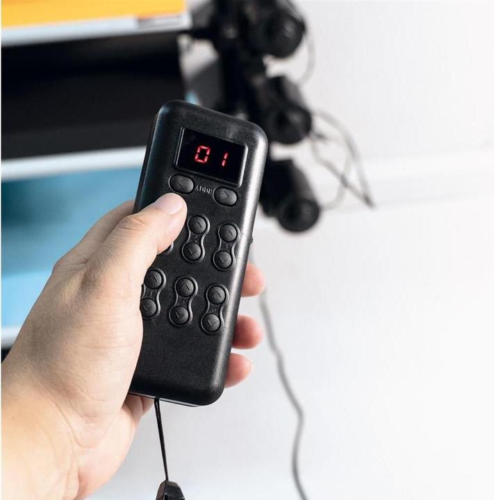 Actual product image Dörr Suspension radio motor for 4 paper backgrounds (Recording box)