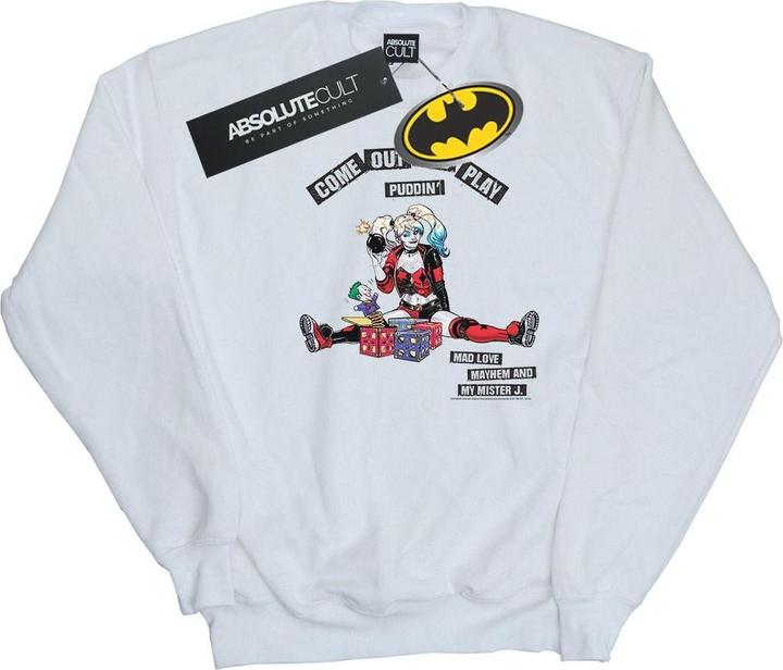 Immagine prodotto Felpa da uomo in cotone Harley Quinn Come Out And Play (4XL)