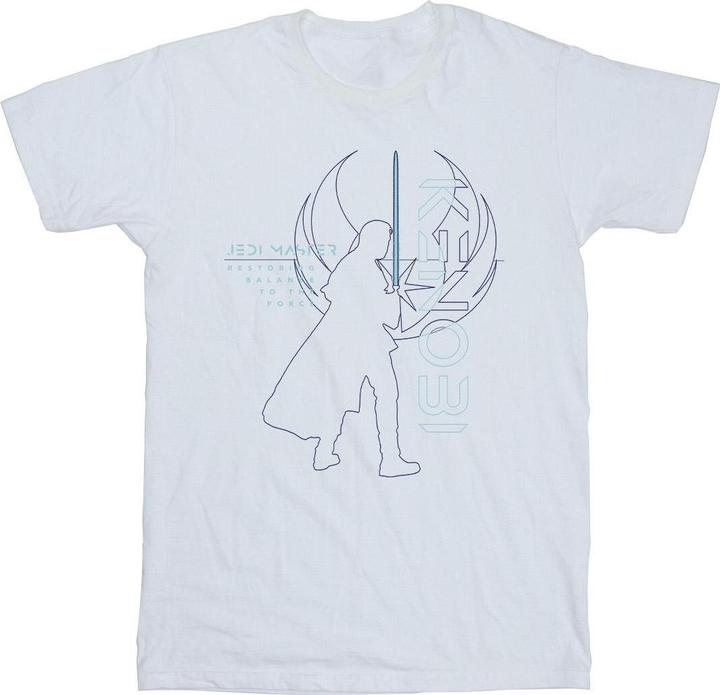 Image du produit Star Wars - T-shirt OBI-WAN KENOBI JEDI MASTER BALANCE - Homme (S)