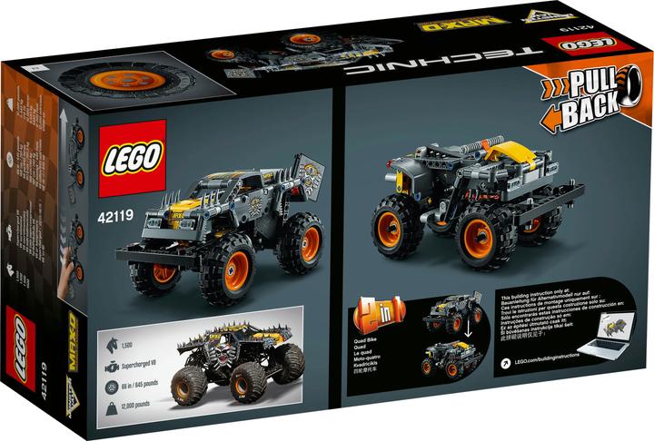 Produktbild LEGO Monster Jam Max-D (42119, LEGO Technic)